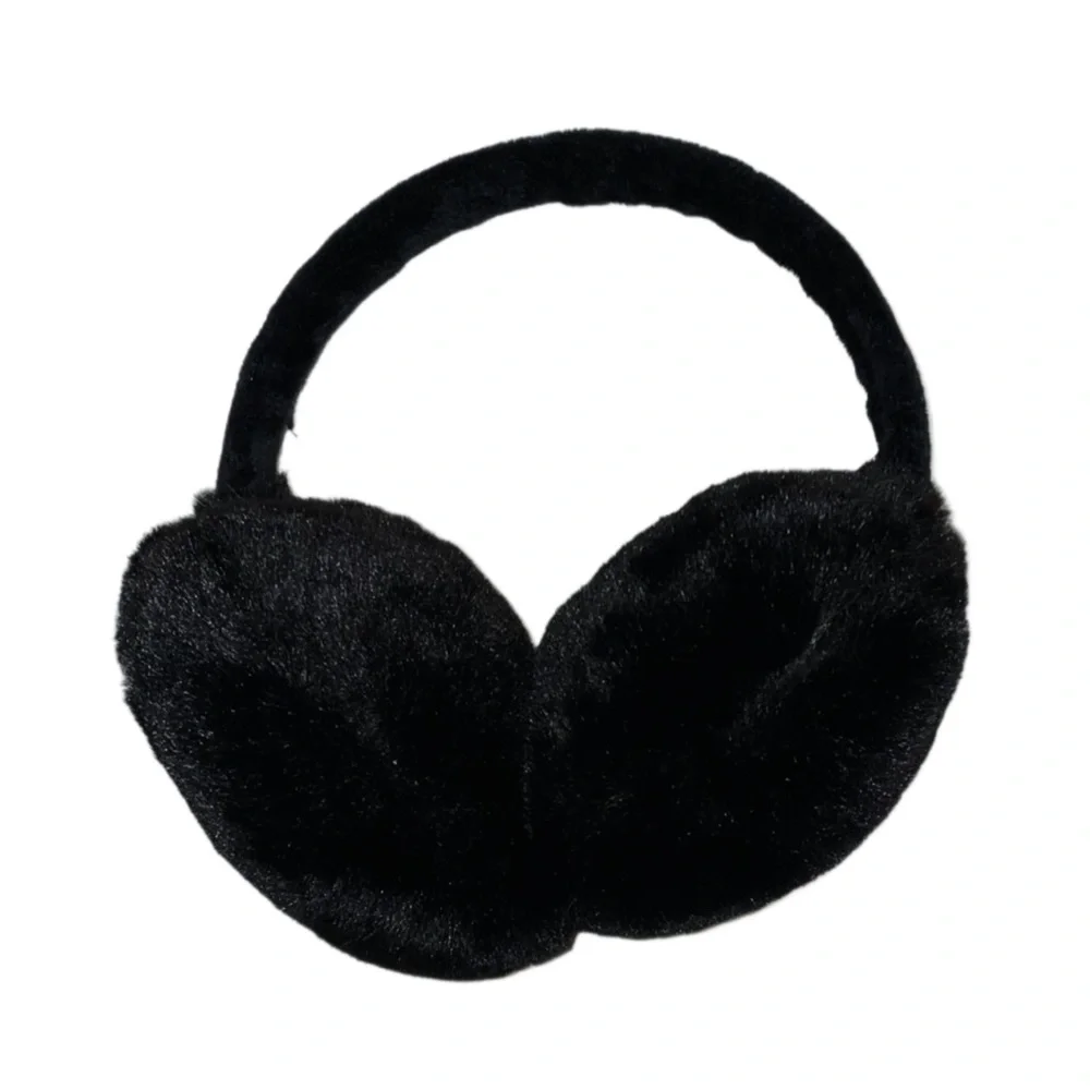 WOMEN'S Black Earmuffs One Size New Without Tags